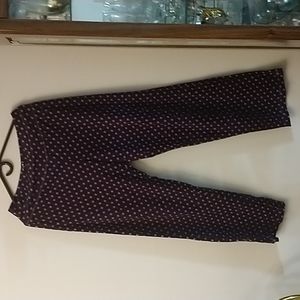 Women's  polkadot flannel pajama